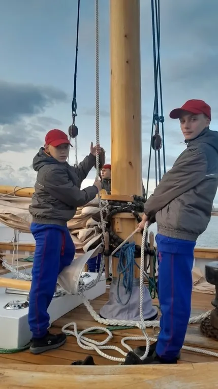 Спортивно-патриотическая программа «Школа под парусами» на форте Тотлебен