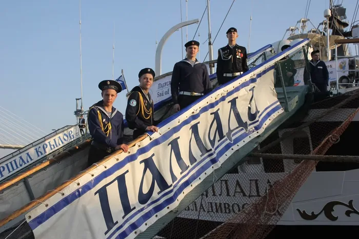 Юные моряки в кругосветке "Паллады" 2020