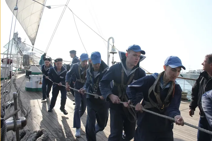 Юные моряки в кругосветке "Паллады" 2020