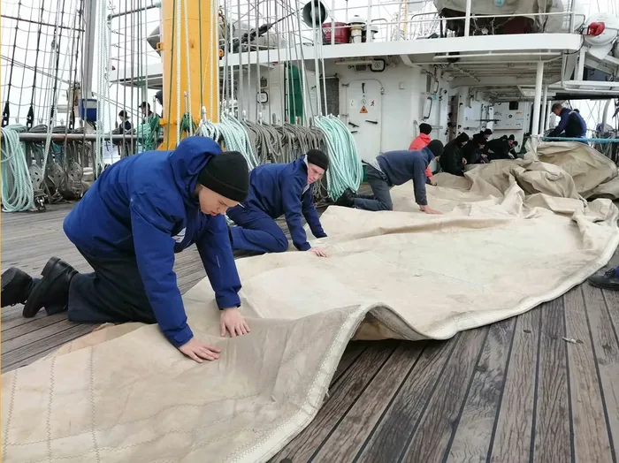 Юные моряки в кругосветке "Паллады" 2020