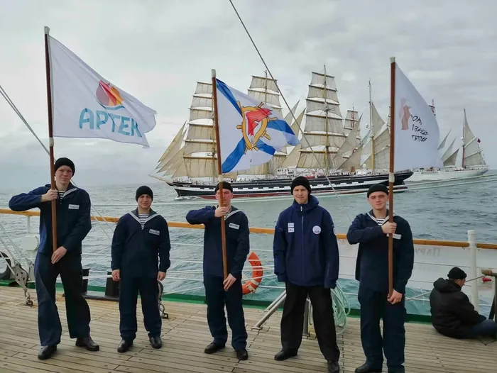 Юные моряки в кругосветке "Паллады" 2020