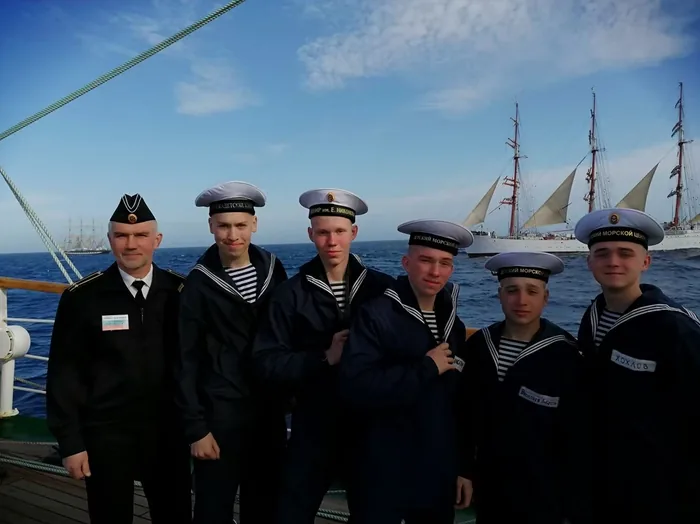 Юные моряки в кругосветке "Паллады" 2020