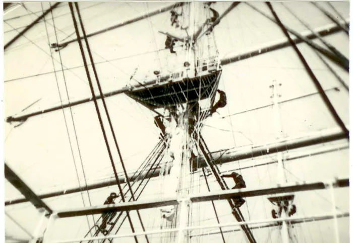 Учебные плавания из Санкт-Петербурга в Одессу на фрегате «Мир»